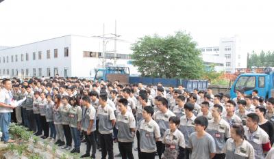 鈑金事業部積極相應號召，召開全事業部“安全活動月”動員大會